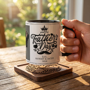 Happy Father's Day Daddy Photo Coffee Mug