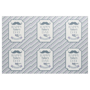 Happy Father's Day Fabric