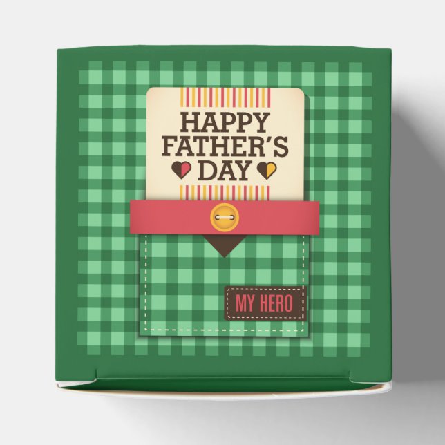 Happy Father's Day Favour Box (Top)