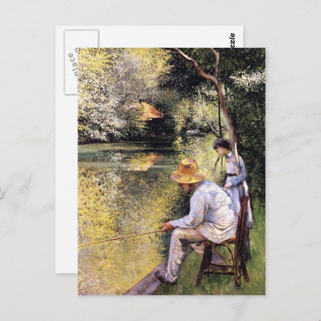 Happy Father's Day. Fine Art  Postcard (Front/Back)