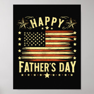 Happy Father's Day for Men, Women, Happy Fathers D Poster