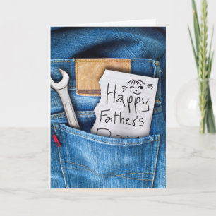 Happy Father's Day from kids Greeting Card