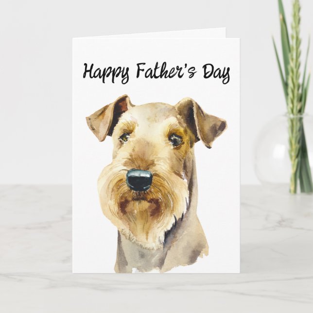 Happy Father's Day From Pet Dog Card (Front)