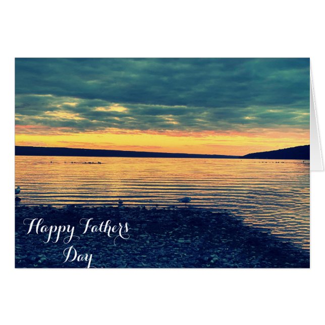 HAPPY FATHERS DAY FROM WIFE card (Front Horizontal)