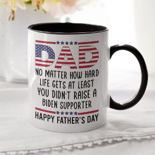 Happy Fathers Day, Gift For Dad, Funny Trump Mug
