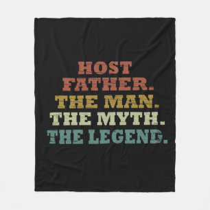 Happy fathers day gift ideas best host dad fleece blanket