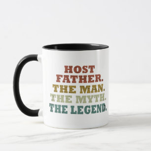 Happy fathers day gift ideas best host dad mug