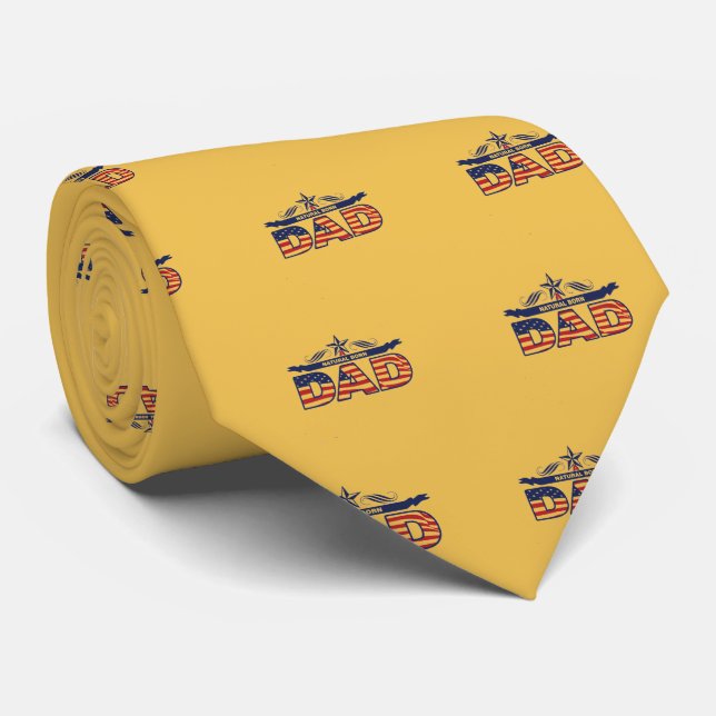 Happy Father's Day Gifts Tie (Rolled)