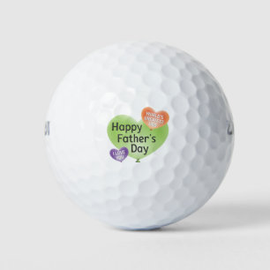 Happy Father's Day Golf Balls