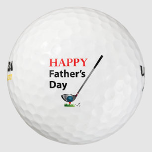 Happy Fathers Day Golf Cool Balls