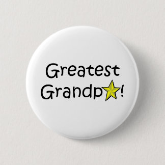 Happy Father's Day, Grandpa! 6 Cm Round Badge
