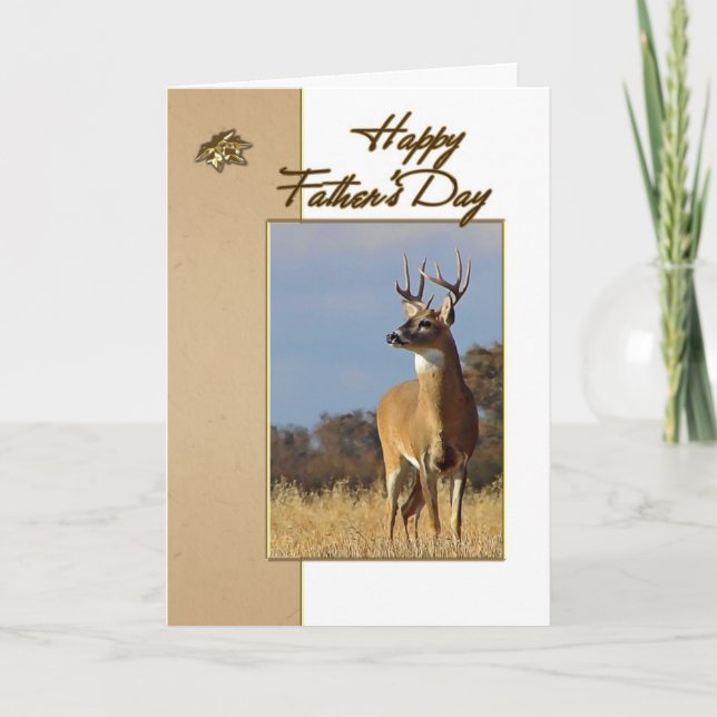 Happy Father's Day Greeting Card (Front)