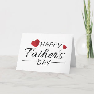 Happy Father's Day greeting card