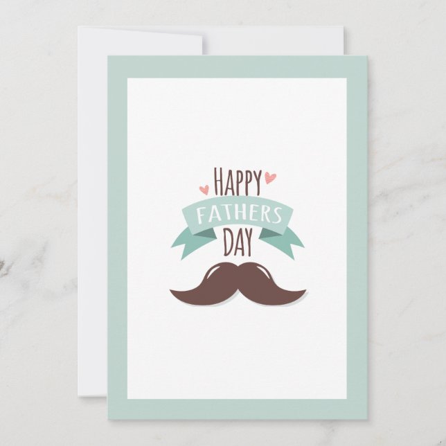 Happy Father's Day greeting card (Front)