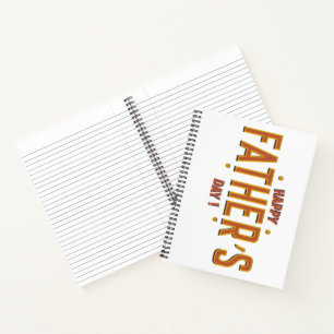 Happy Father's Day – Heartfelt Gift for the World' Notebook