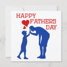 Happy Fathers Day High Five Love Hearts