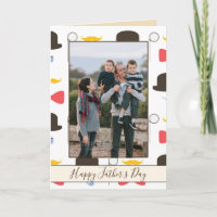 Happy Father's Day Hipster Photo