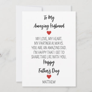 Happy Father's day  Holiday Card