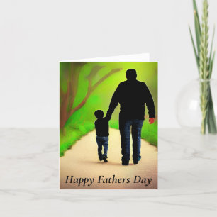 Happy Fathers Day Holiday Card