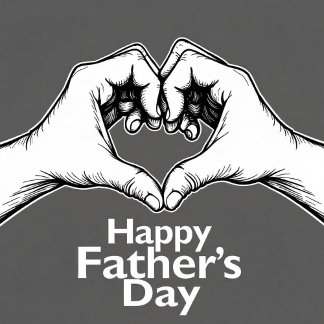 Happy Father's Day Holiday Card