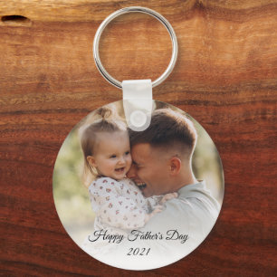happy fathers day ,holiday photo stylish key ring