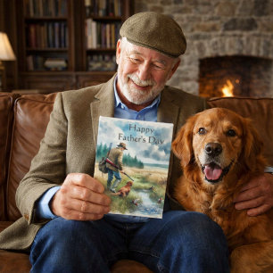 Happy Father's Day Hunting Greeting Card