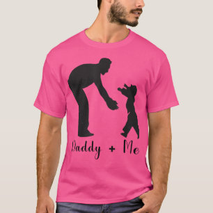 Happy Father's Day I Love Father Daddy And Me T-Shirt