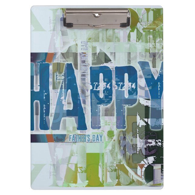 Happy Father's Day I love my Dad Clipboard 69 (Front)