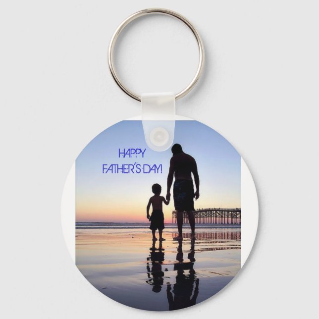 Happy Father's Day Key Ring (Front)