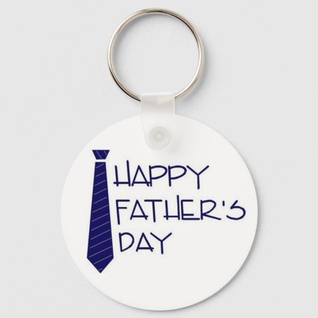 Happy Fathers Day Key Ring (Front)