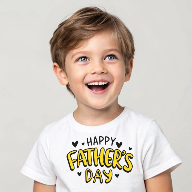 Happy Father's Day Kids' T-Shirt  (Creator Uploaded)