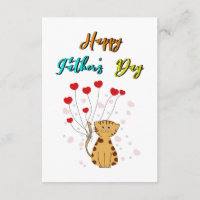 Happy Father's Day Kitty Dad Daddy Gift Cat Father