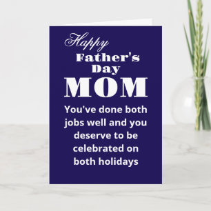 Happy Father's day, Mother Card