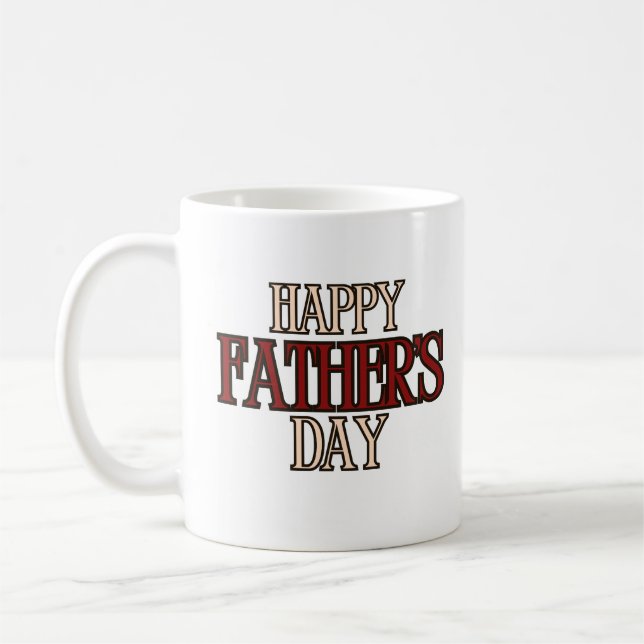 Happy father's day mug gift  (Left)