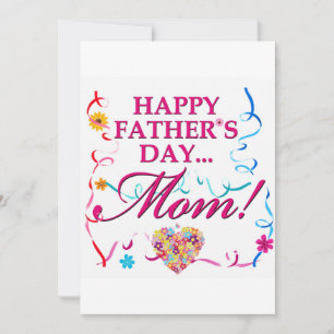 Happy Fathers Day Mum Card