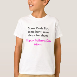 Happy Fathers Day Mum tee for Kids