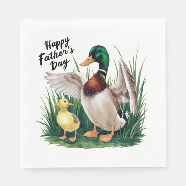 Happy Father's Day Napkin (Front)