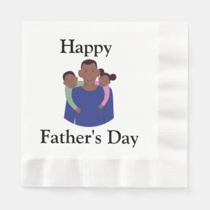 Happy Father's Day Napkin