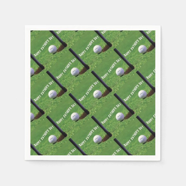 Happy Fathers Day Napkin (Front)