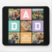 Happy Father's Day New Dad Family Photo Collage