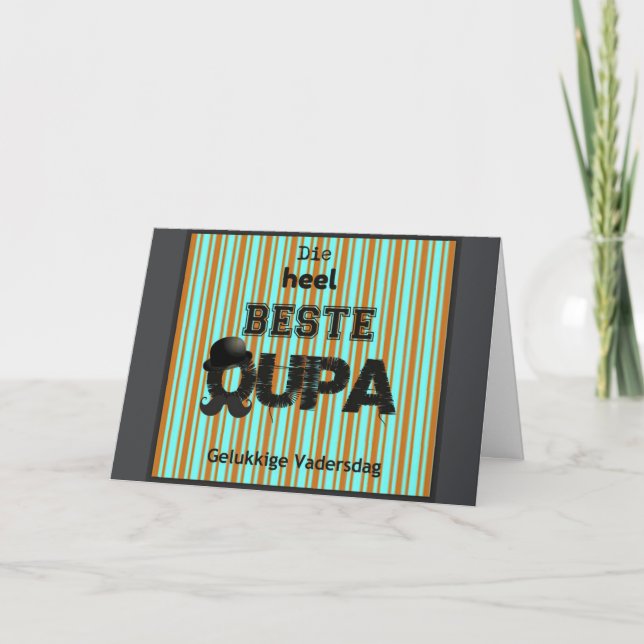 Happy Father's Day Oupa Card (Front)