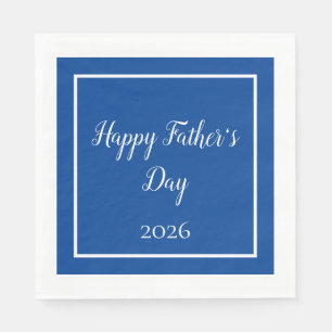 Happy Father's Day Party Napkin