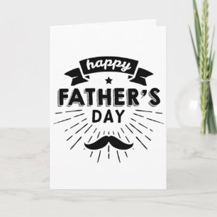 HAPPY FATHER'S DAY Personalised Dad card