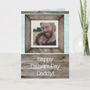 Happy Father's Day Personalised Photo Card