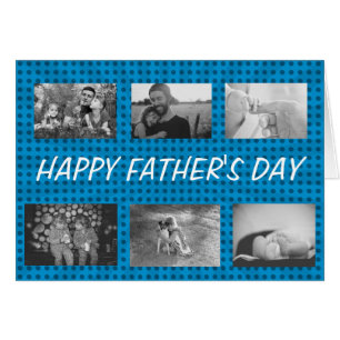 Happy Father's Day, personalised Photos Card