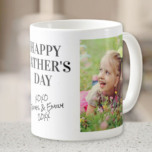 Happy Father's Day Photo Coffee Mug