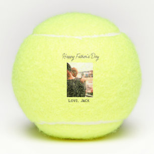Happy father's day photo modern love simple father tennis balls