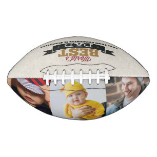 Happy Fathers Day Photo Worlds Best Dad Football