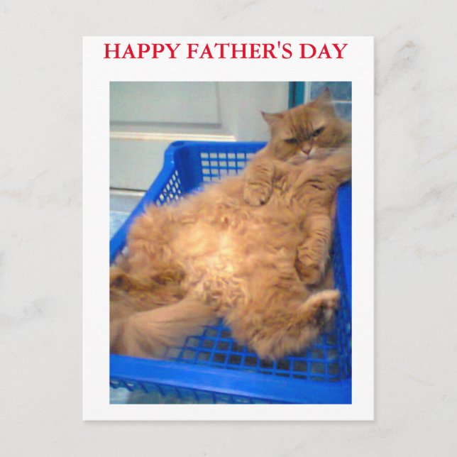 happy father's day postcard (Front)