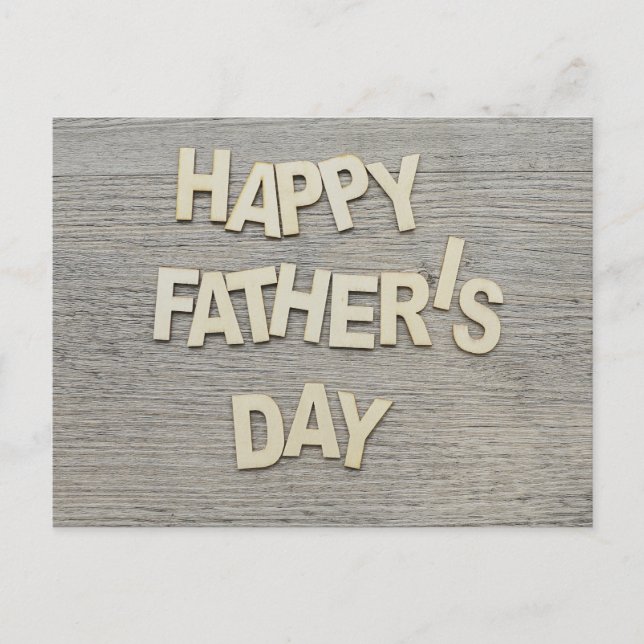 Happy Father's Day Postcard (Front)